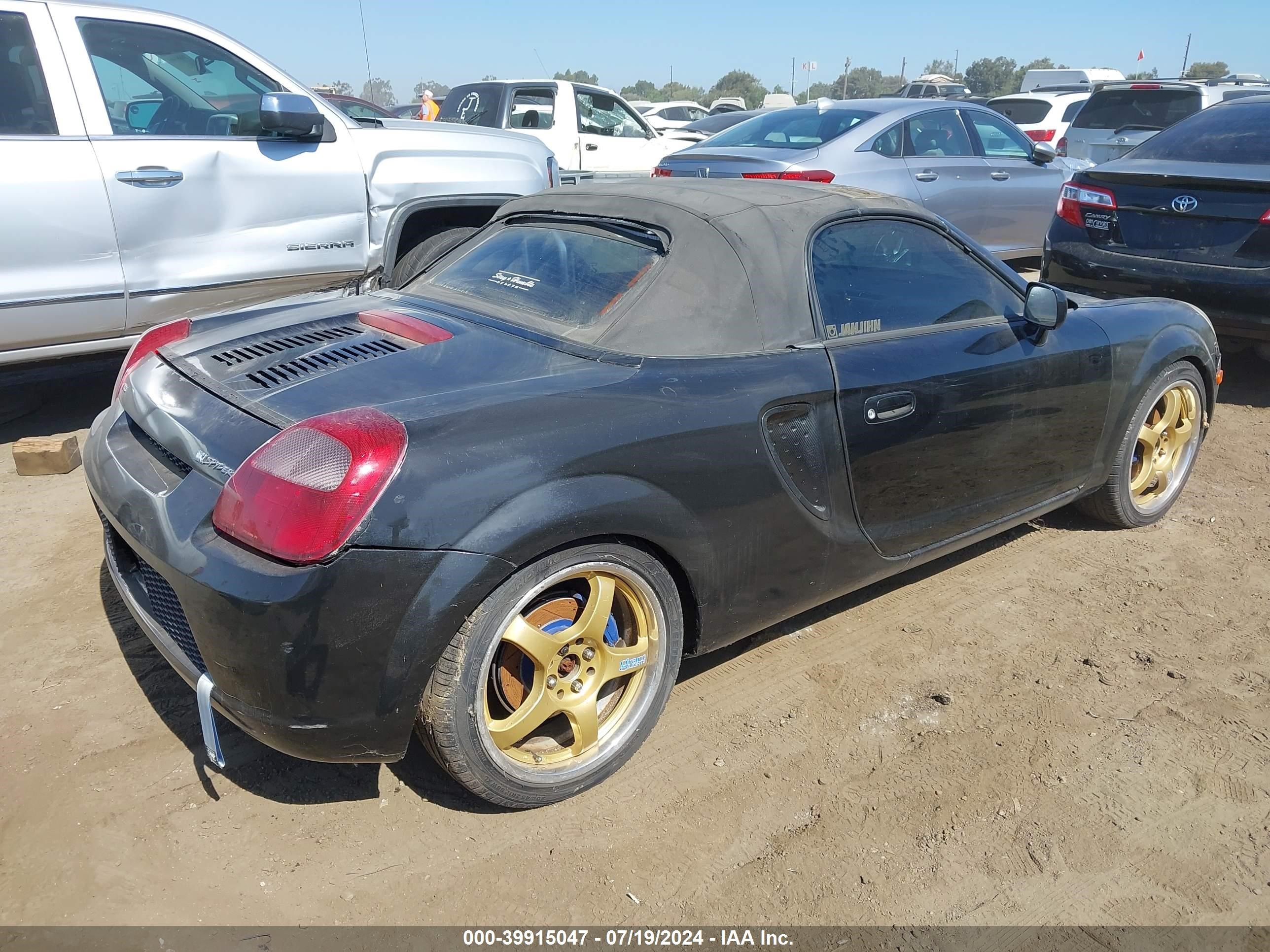 Price & History 2002 Toyota Mr2 Spyder 1.8l I-4 Dohc, Vvt, 138hp