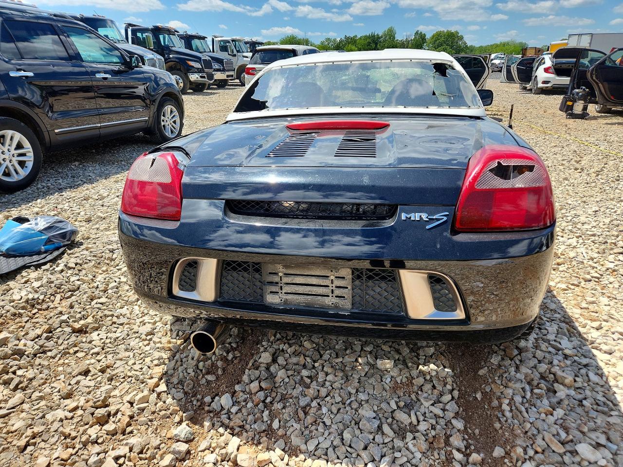 2000 Toyota Mr2 Spyder Black vin: JTDFR320XY0020833