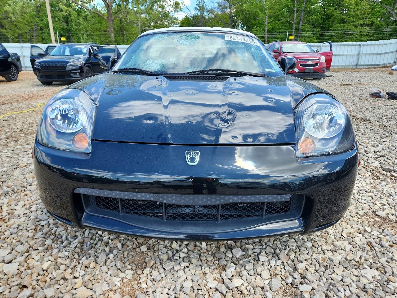 2000 Toyota Mr2 Spyder Black vin: JTDFR320XY0020833