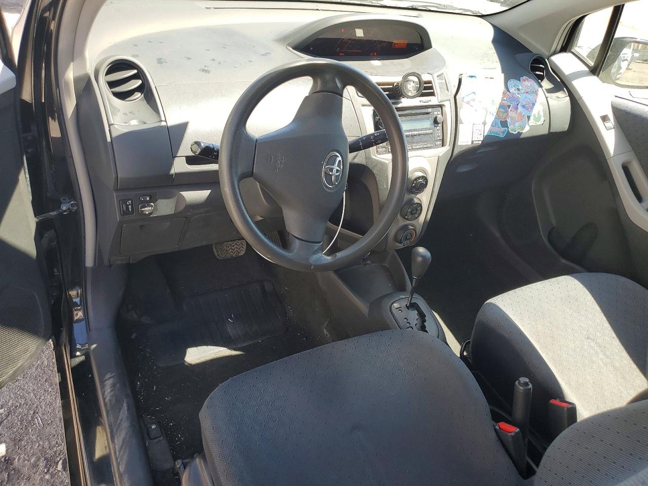 2010 Toyota Yaris Base Black vin: JTDJT4K33A5324249