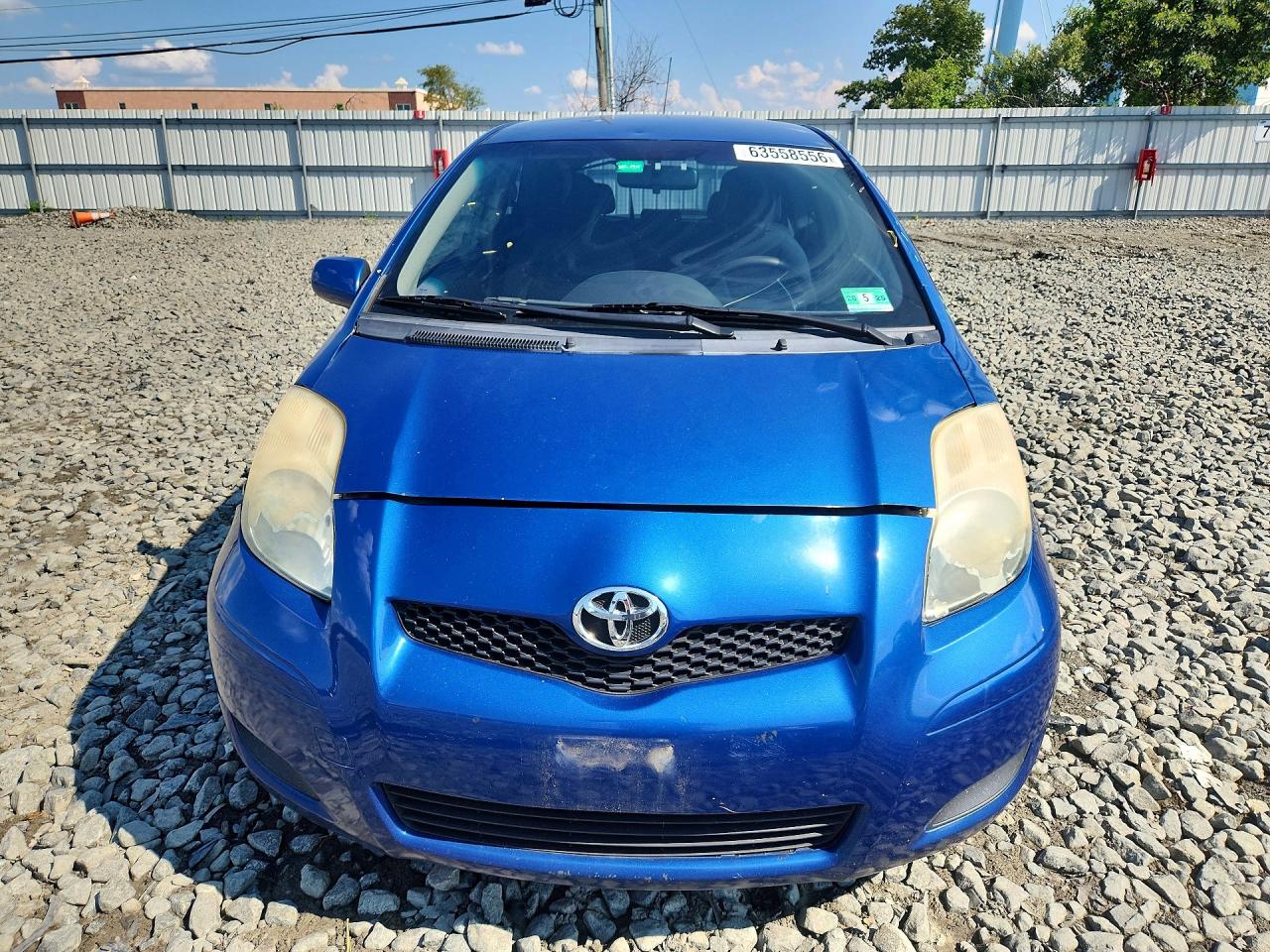 2009 Toyt Yaris Синий vin: JTDJT903695277231