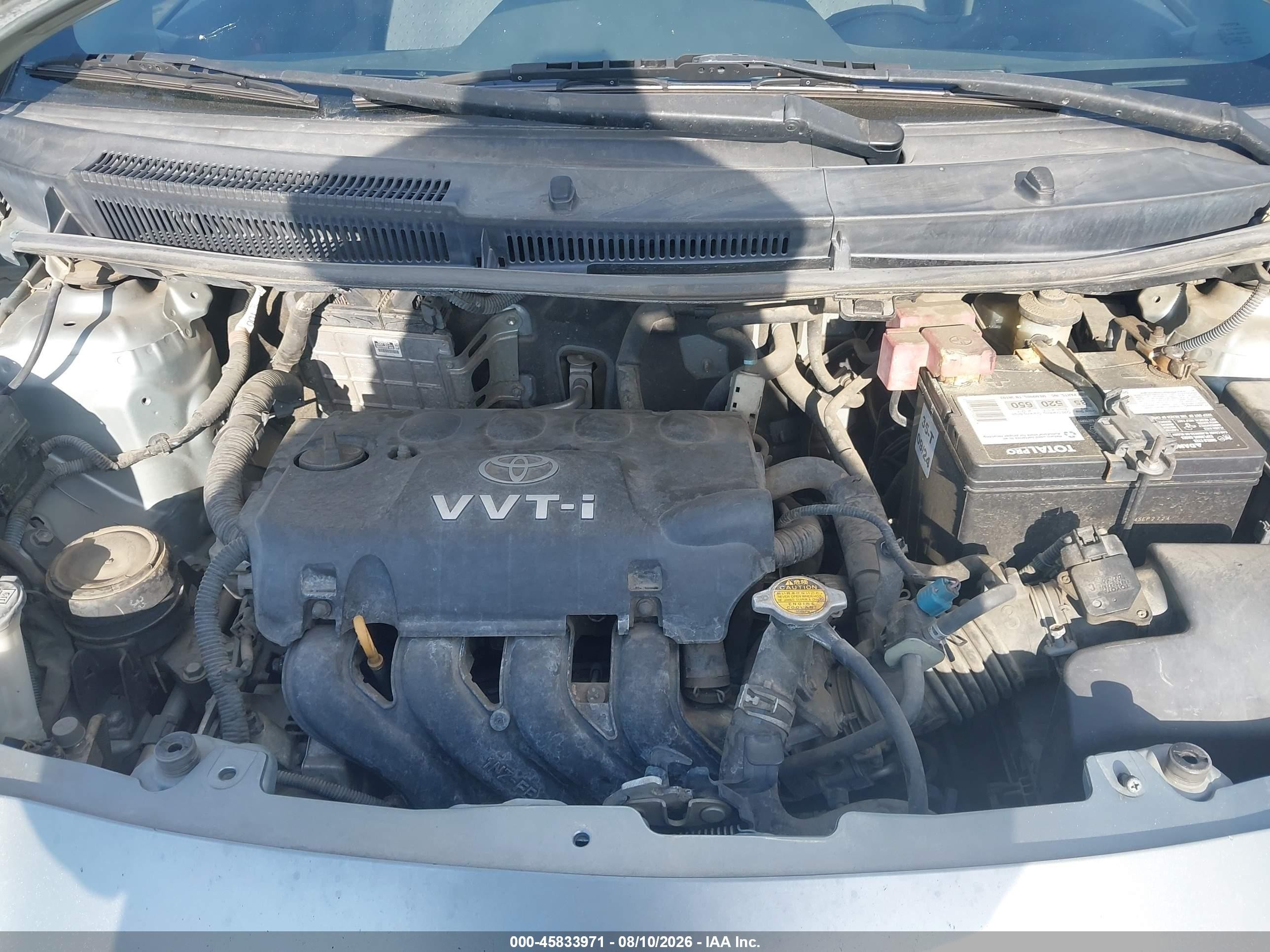 2009 Toyota Yaris   Gray vin: JTDJT903795258333
