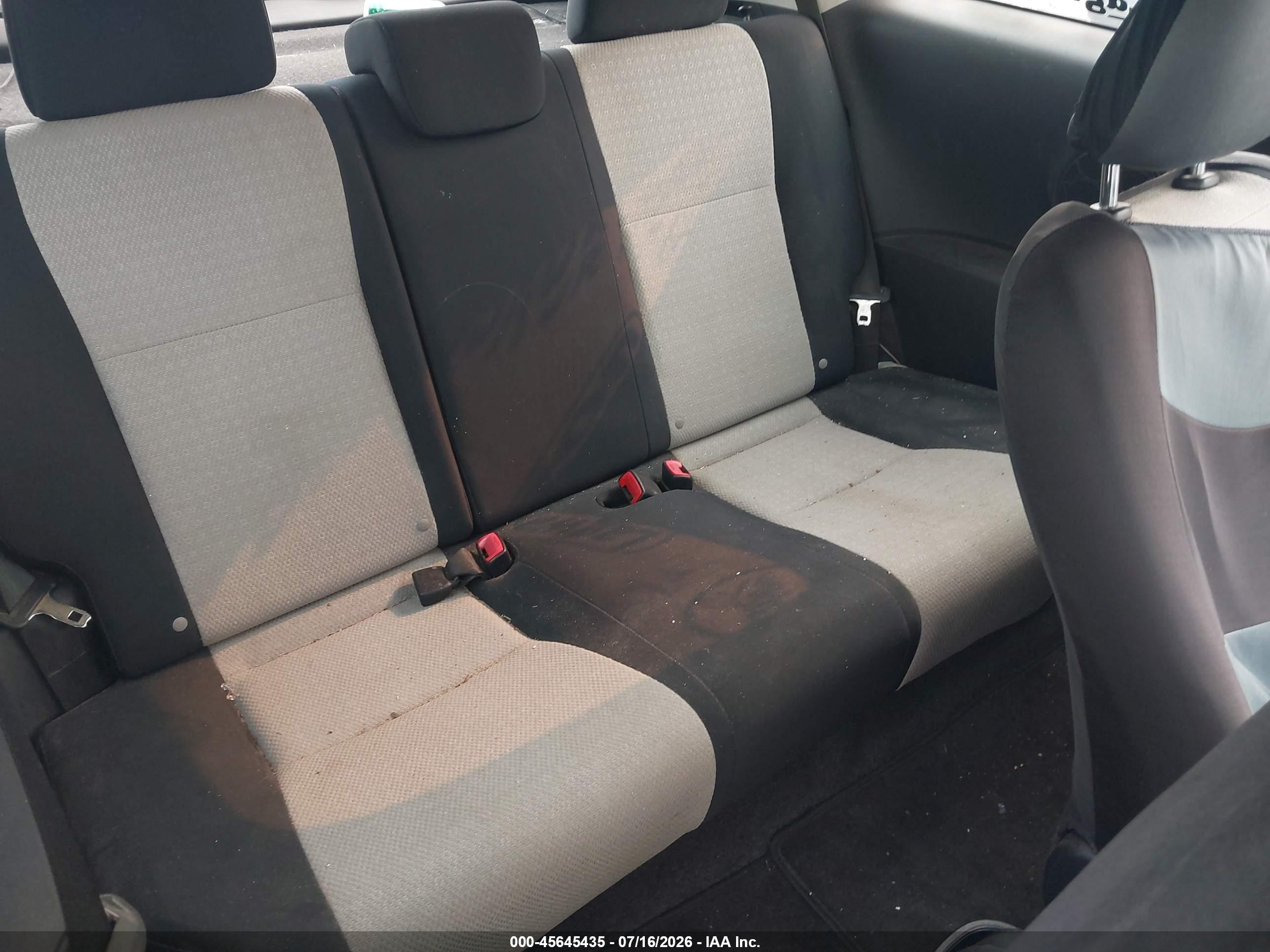 2012 Toyota Yaris Le Синий vin: JTDJTUD30CD507551