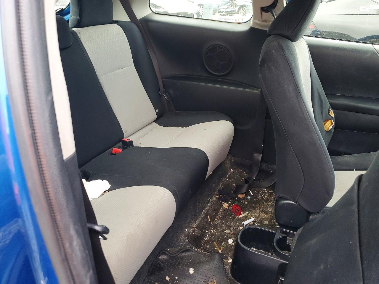 2012 Toyota Yaris Blue vin: JTDJTUD31CD539148