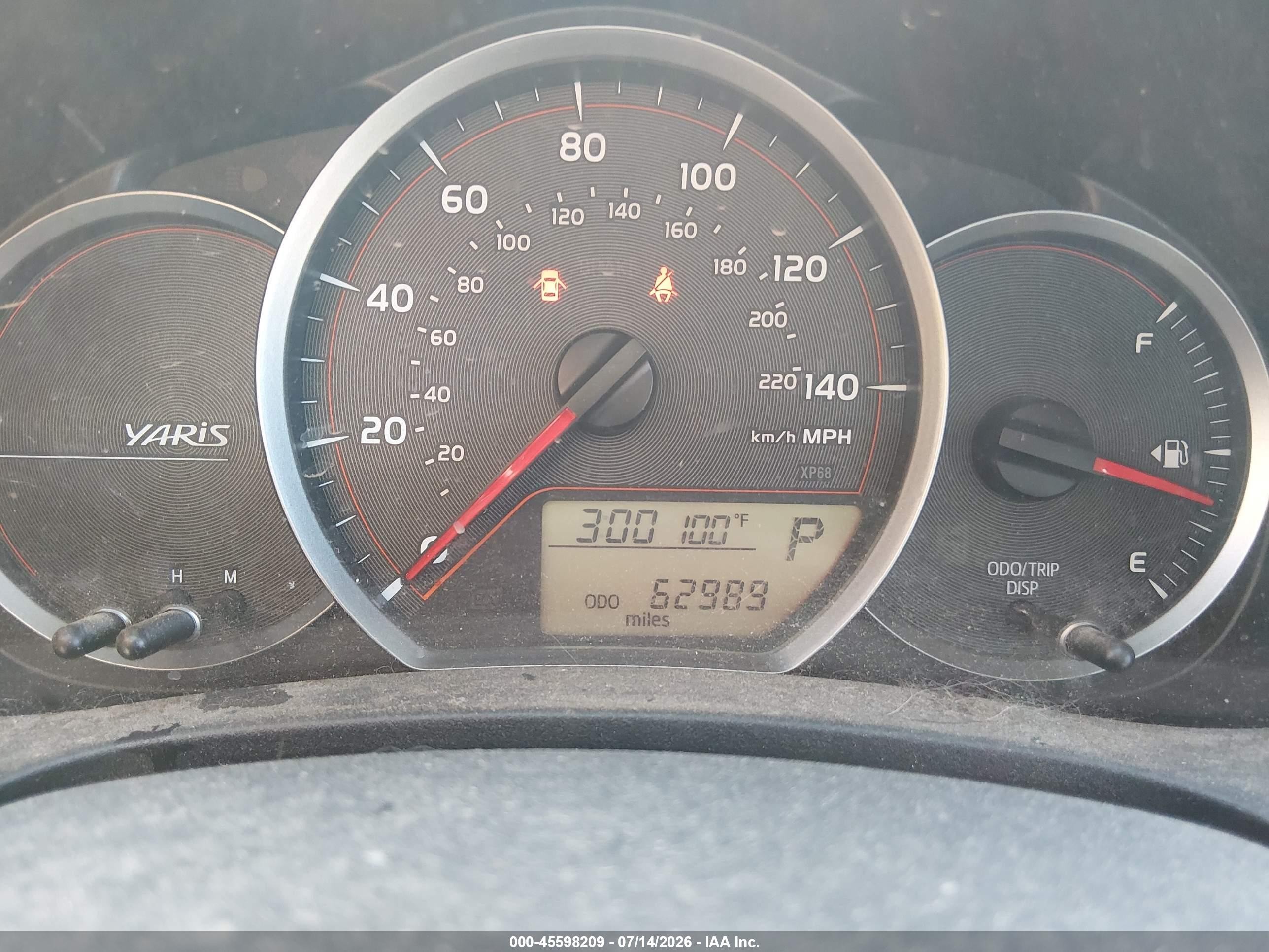 2012 Toyota Yaris L Синий vin: JTDJTUD31CD540655