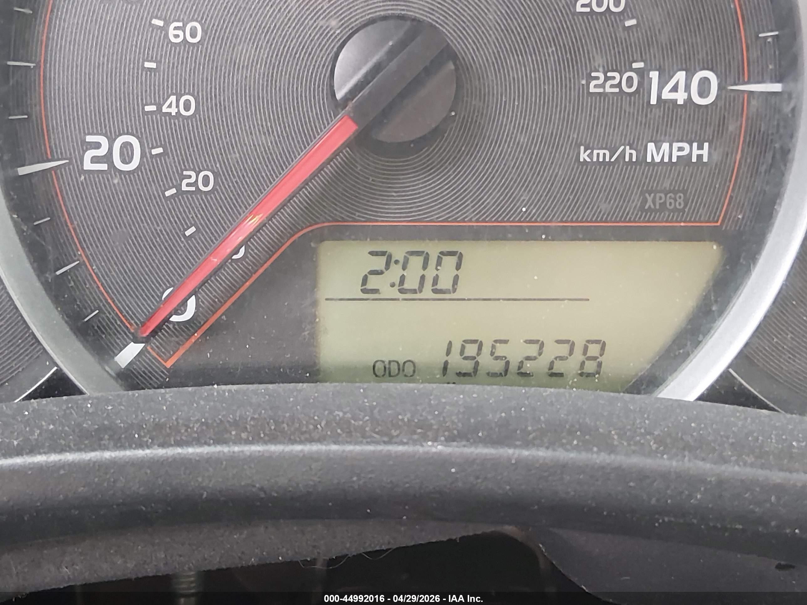 2014 Toyota Yaris L (tmc/cbu Plant) Blue vin: JTDJTUD31ED593133