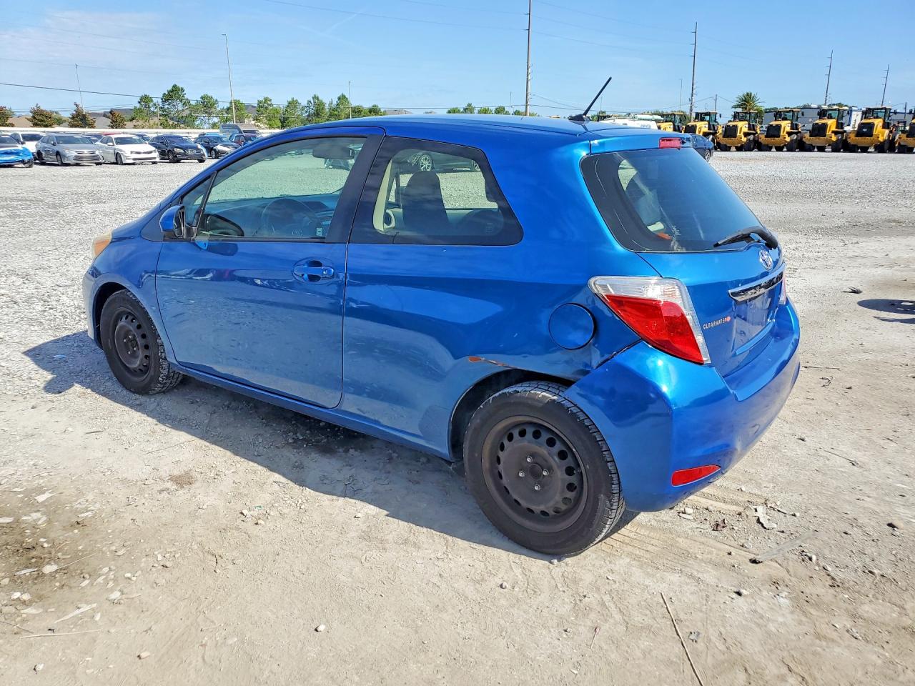 2012 Toyota Yaris 3-door L Blue vin: JTDJTUD32CD521029
