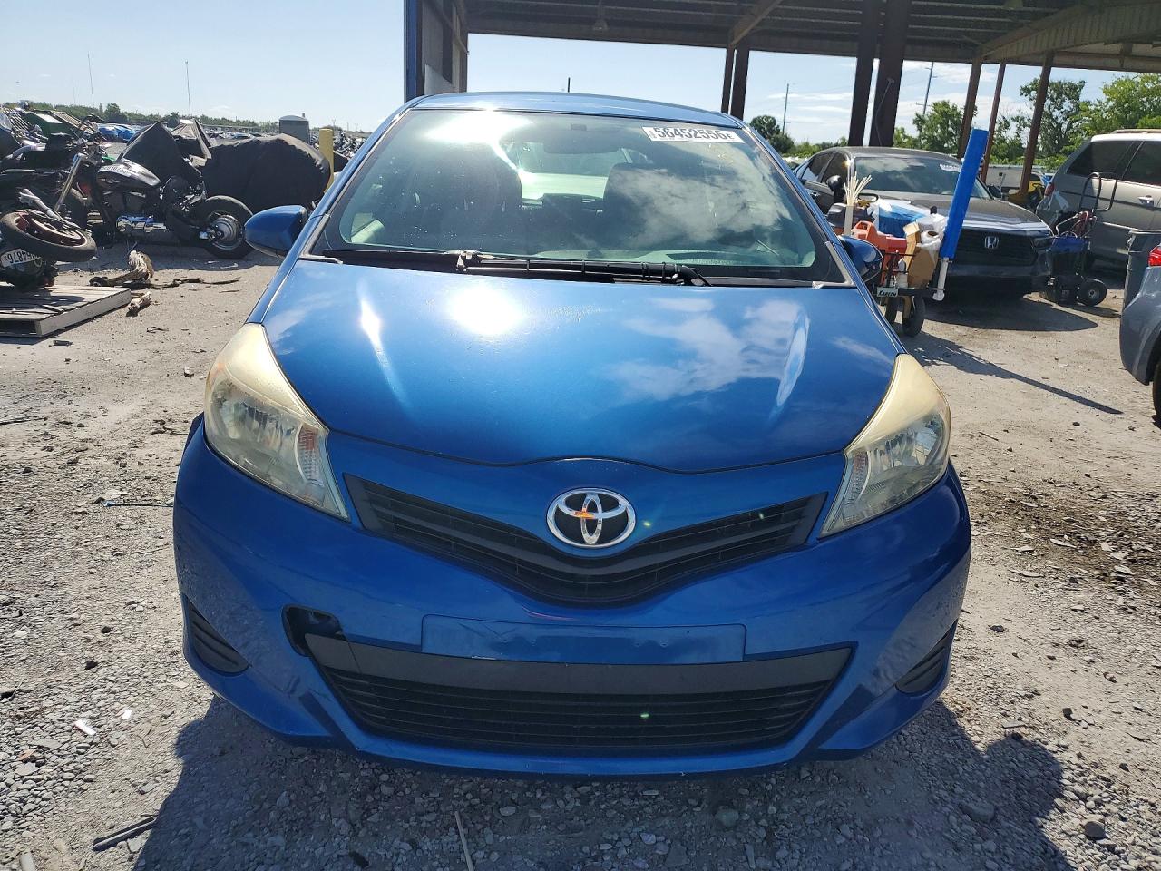 2012 Toyota Yaris 3-door L Blue vin: JTDJTUD32CD521029