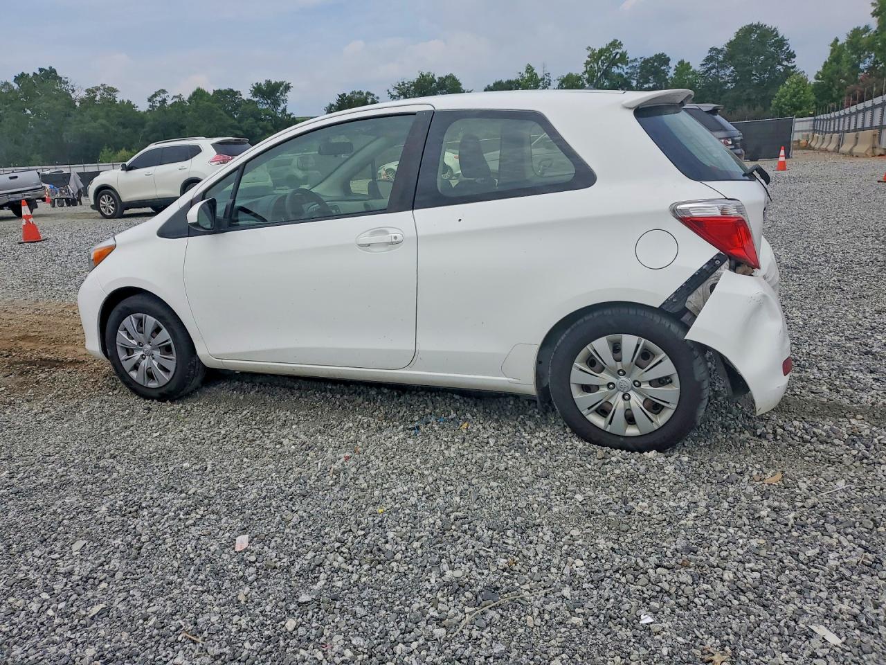 2012 Toyota Yaris 3-door L Белый vin: JTDJTUD35CD541436