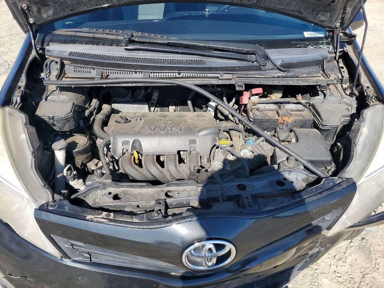 2012 Toyota Yaris 3-door Le Black vin: JTDJTUD36CD503679