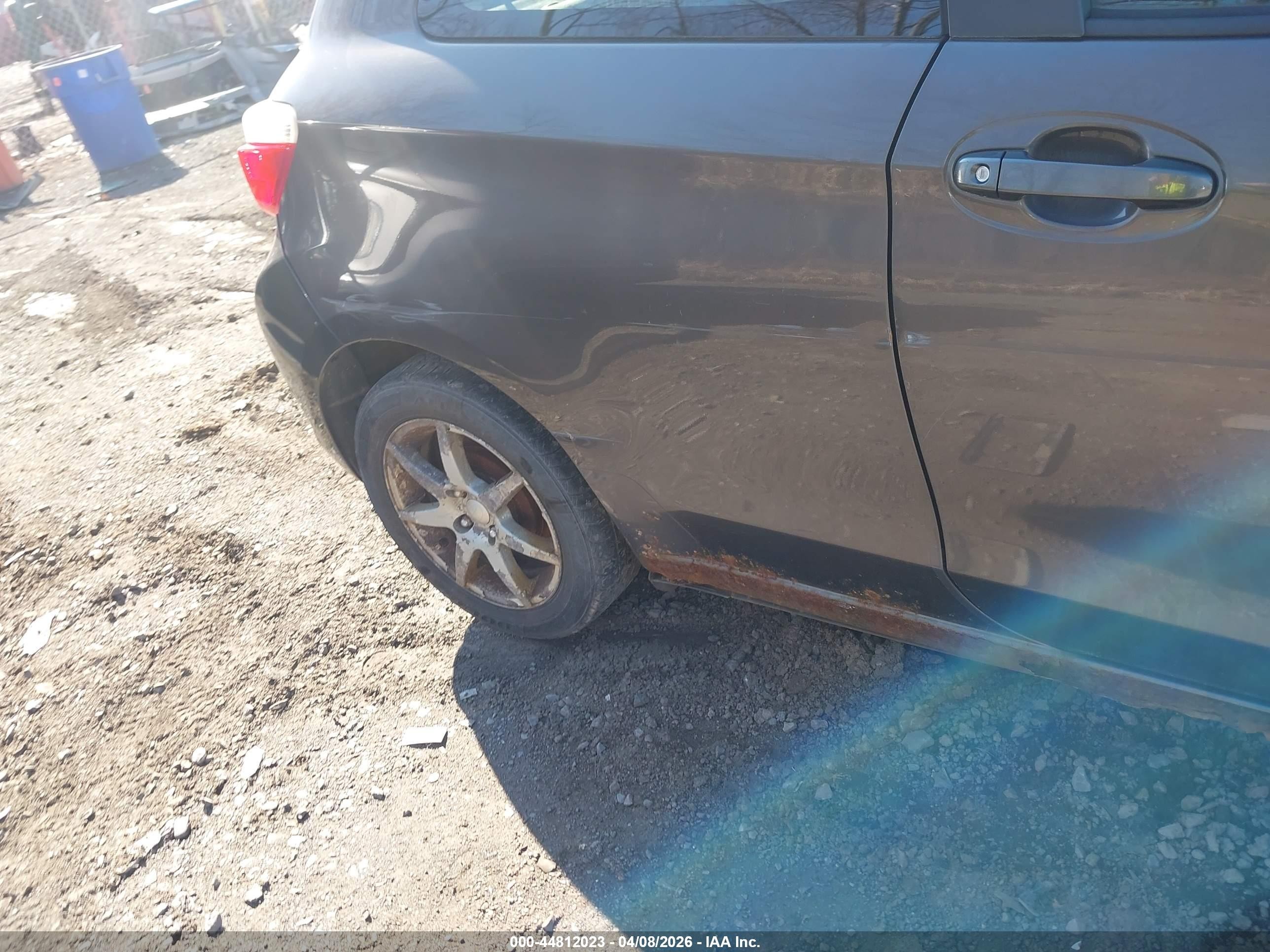 2012 Toyota Yaris L Black vin: JTDJTUD39CD500663