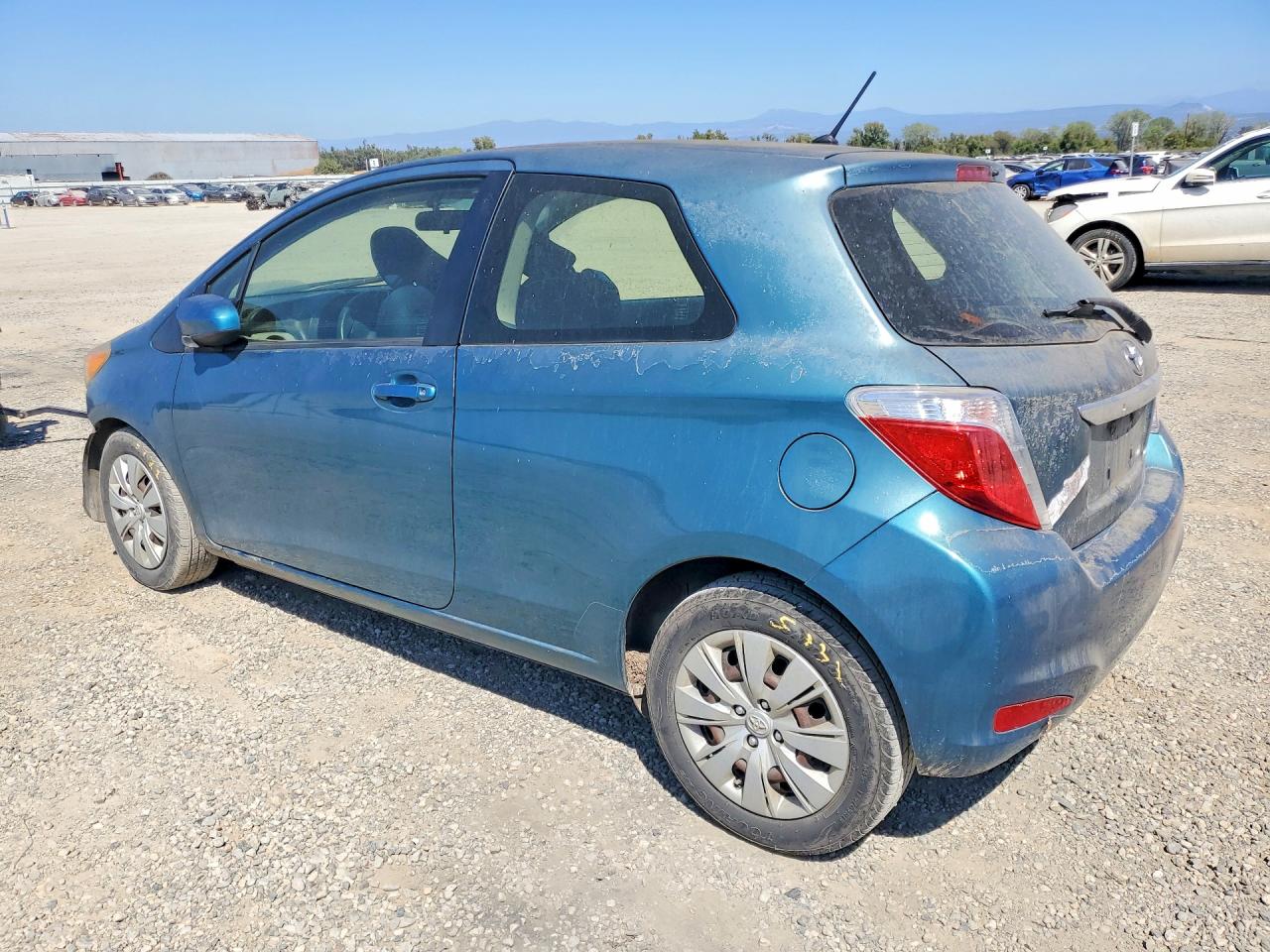 2012 Toyota Yaris 3-door L Turquoise vin: JTDJTUD3XCD537592
