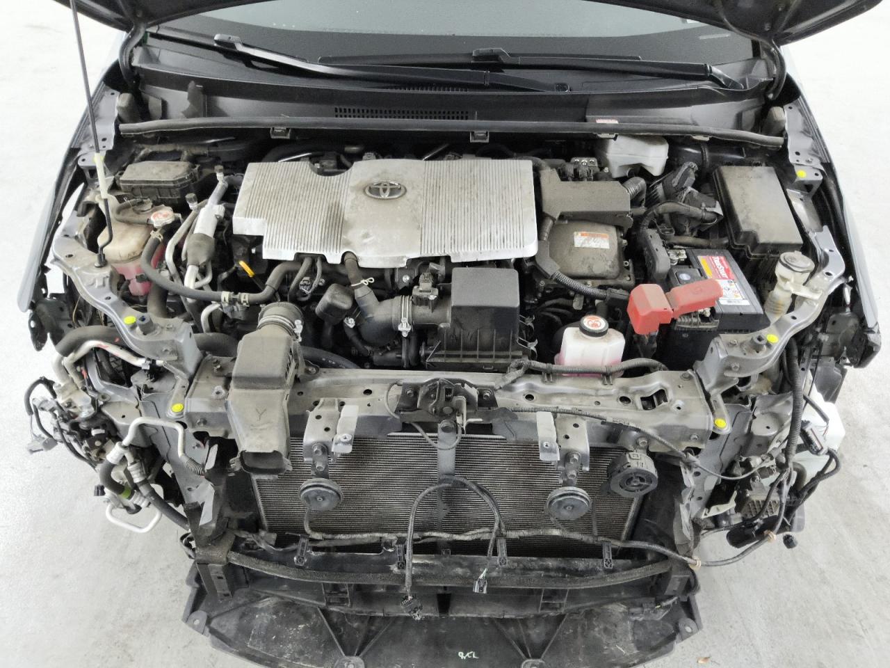 2022 Toyota Prius Prime Xle Серый vin: JTDKAMFP0N3219502 Damage: Grille, Missing, Replacement Required