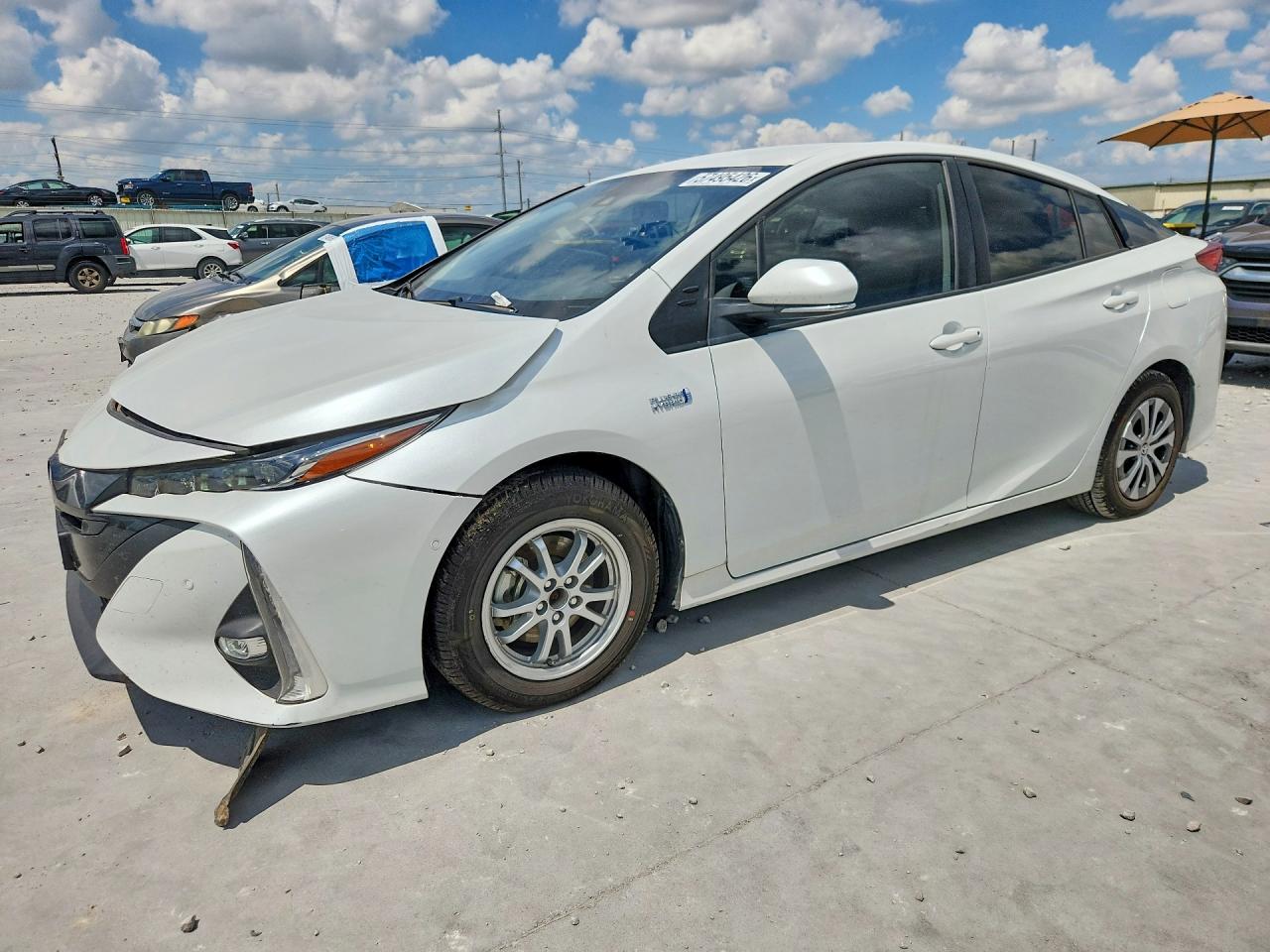 2021 Toyota Prius Prime Limited White vin: JTDKAMFP1M3189263