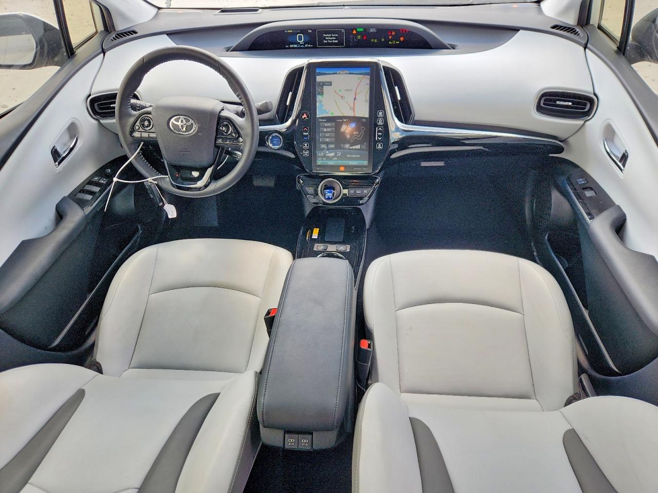 2021 Toyota Prius Prime Limited White vin: JTDKAMFP1M3189263