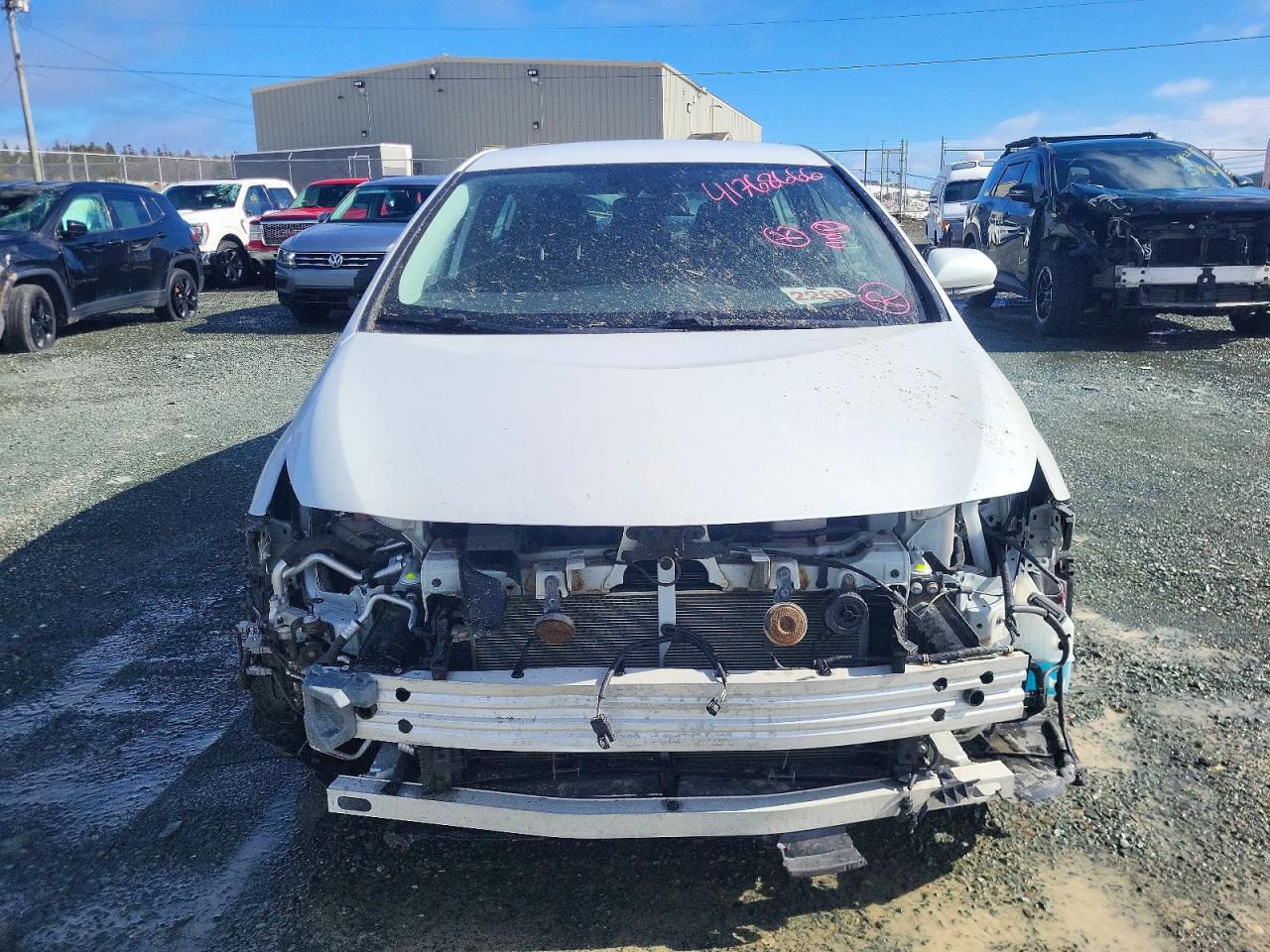 2021 Toyota Prius Prime 5dr White vin: JTDKAMFP4M3175924