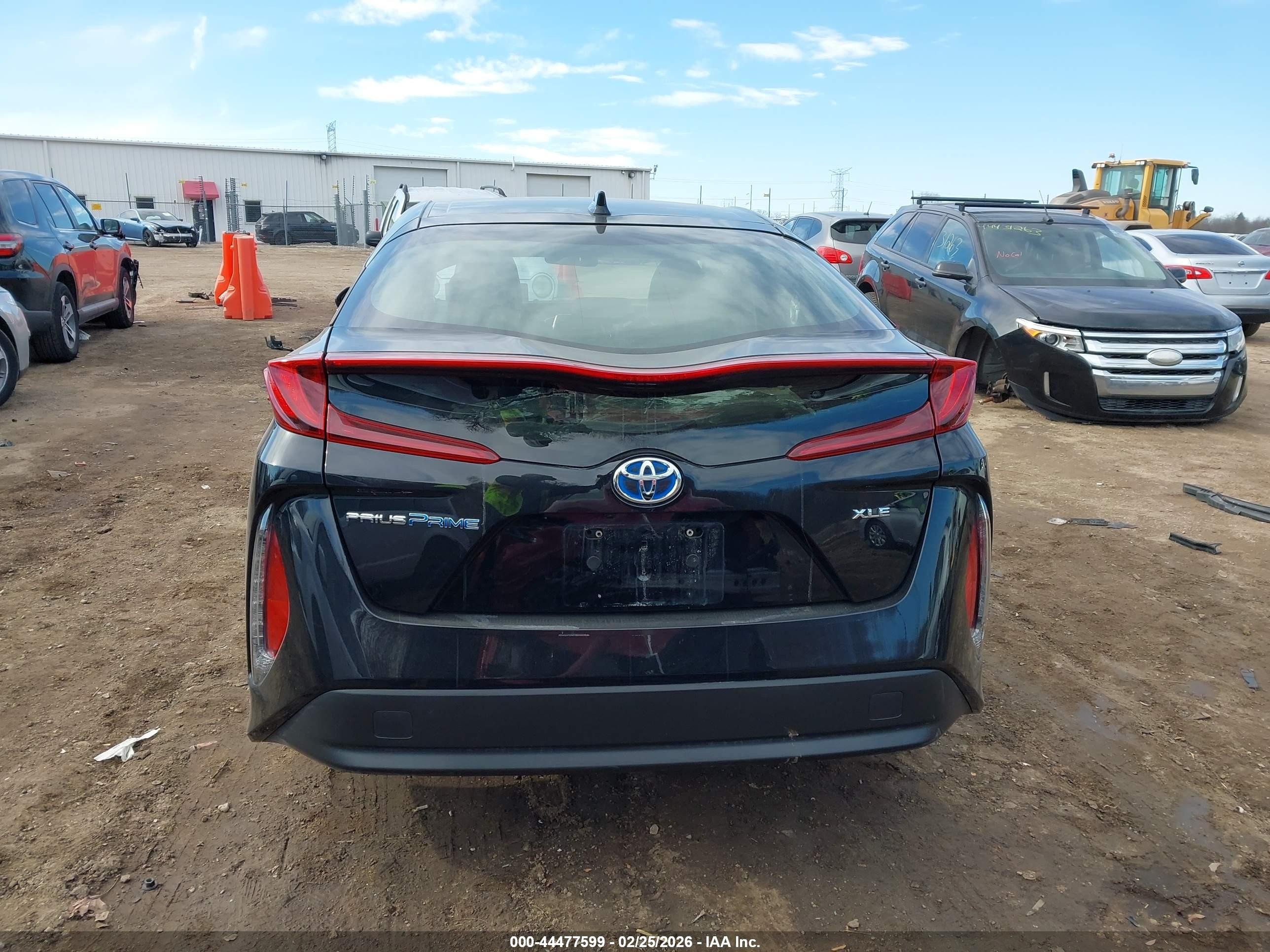 2022 Toyota Prius Prime Xle Black vin: JTDKAMFP4N3202251