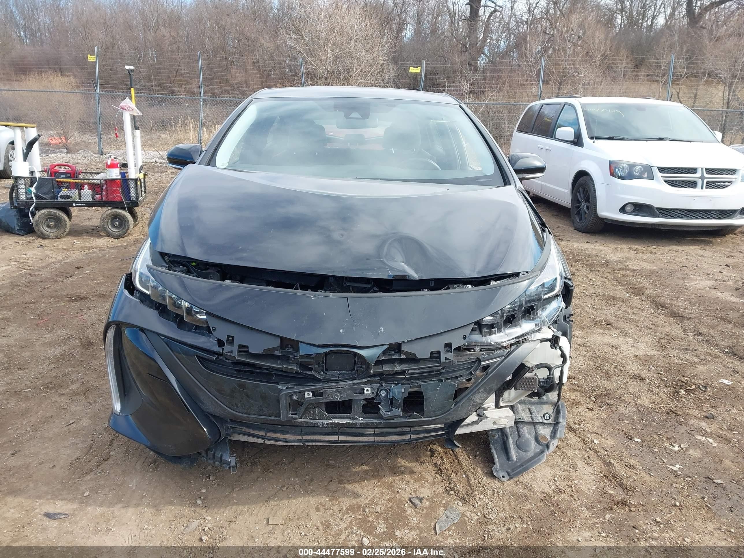 2022 Toyota Prius Prime Xle Black vin: JTDKAMFP4N3202251