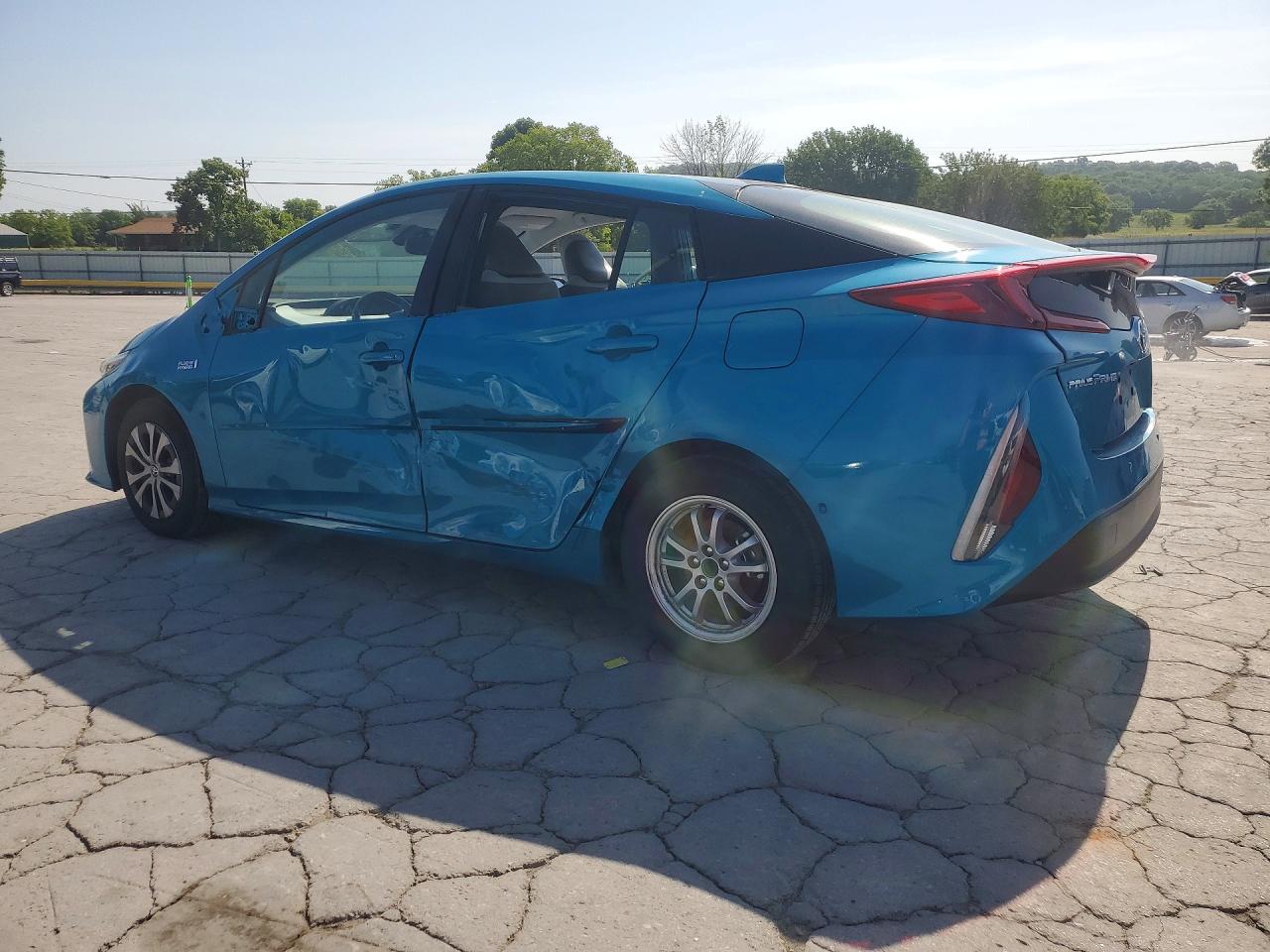 2022 Toyota Prius Prime Limited Синий vin: JTDKAMFP9N3213679