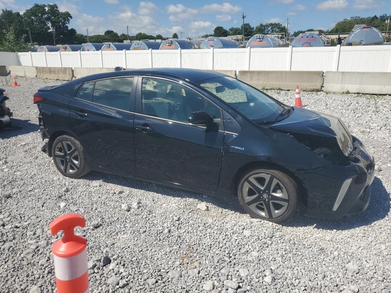 2022 Toyota Prius Xle Black vin: JTDKAMFU1N3177749