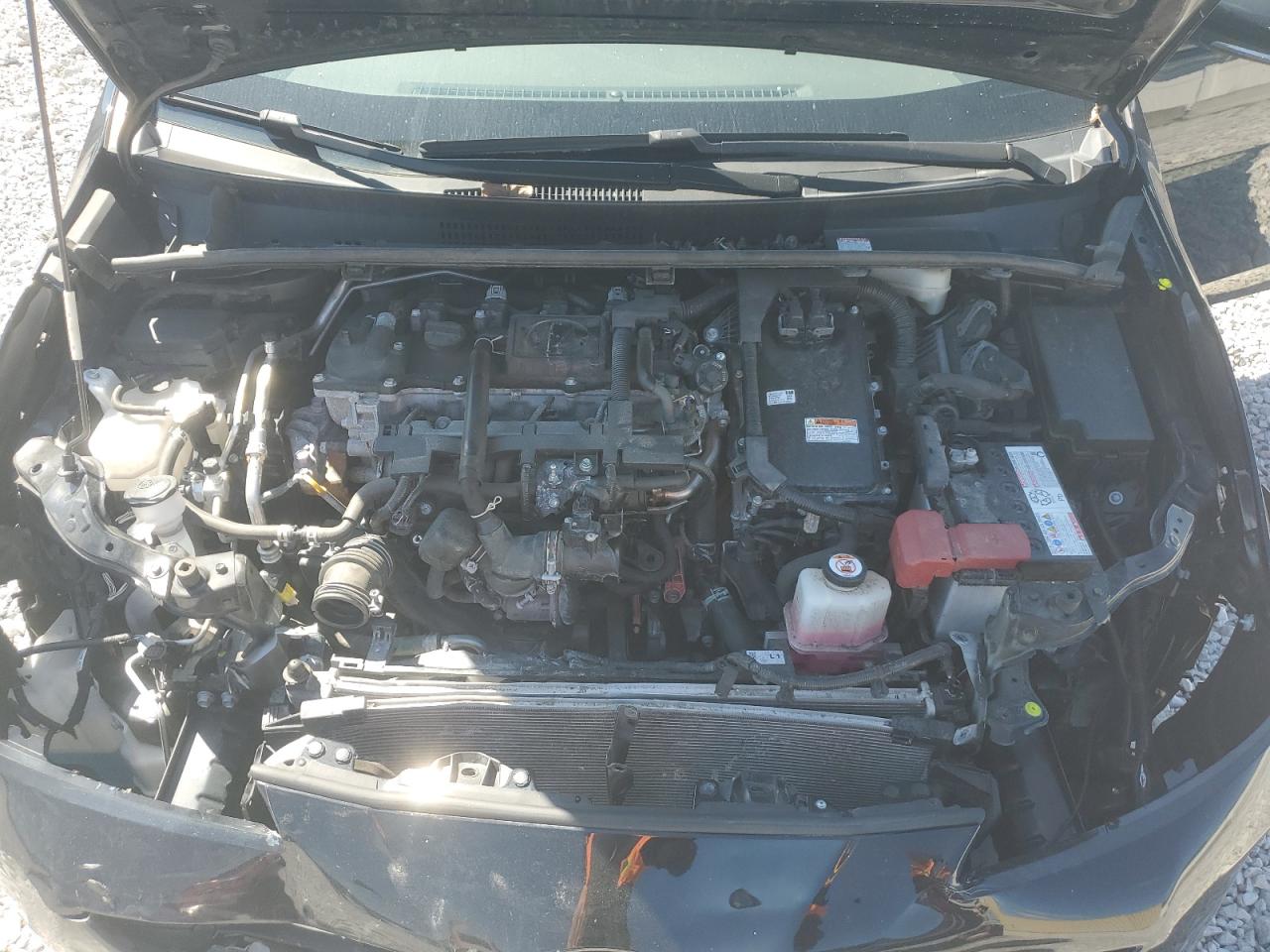 2022 Toyota Prius Xle Black vin: JTDKAMFU1N3177749