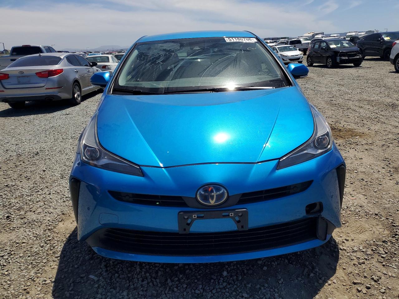 2022 Toyota Prius Four Touring Blue vin: JTDKAMFU2N3156554