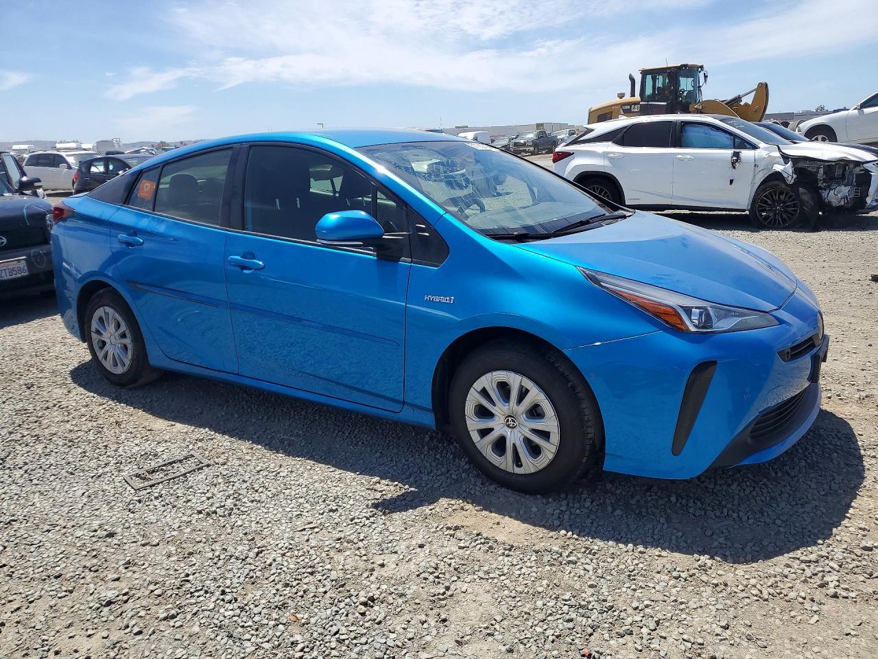 2022 Toyota Prius Four Touring Blue vin: JTDKAMFU2N3156554