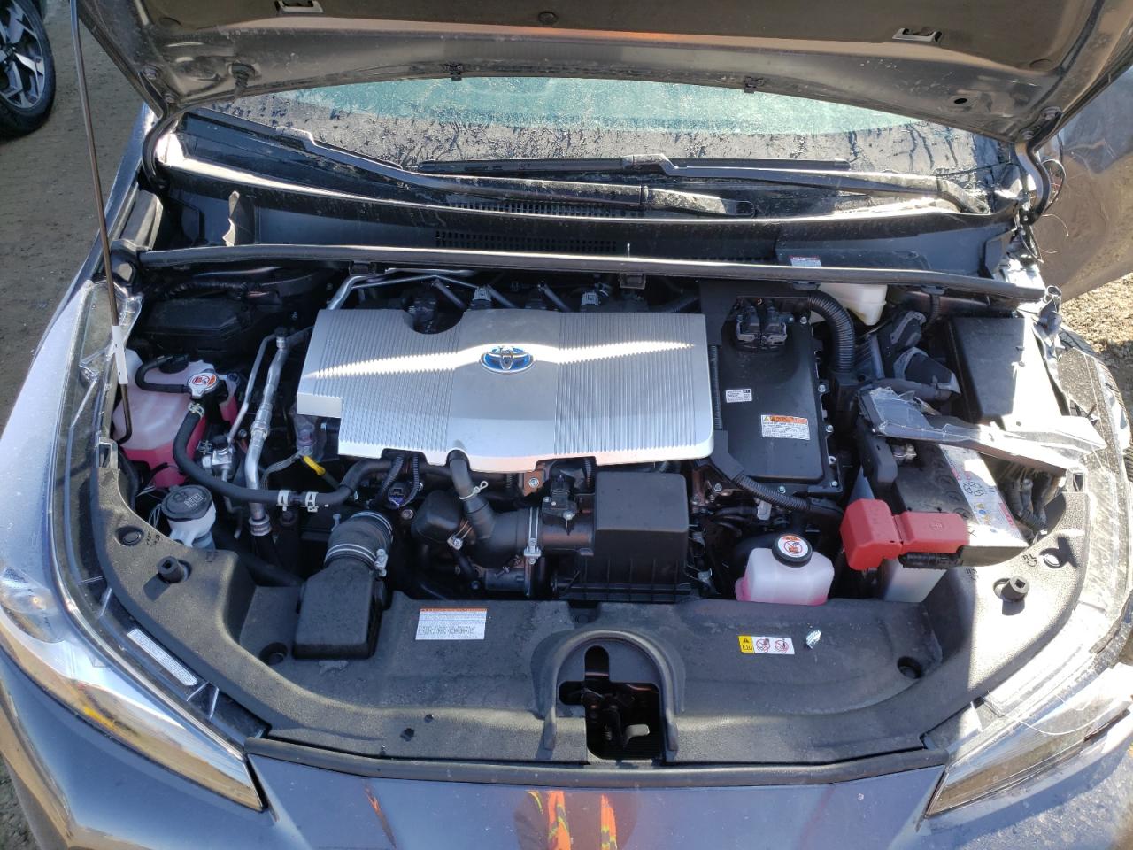 2022 Toyota Prius Night Shade Gray vin: JTDKAMFU2N3184225