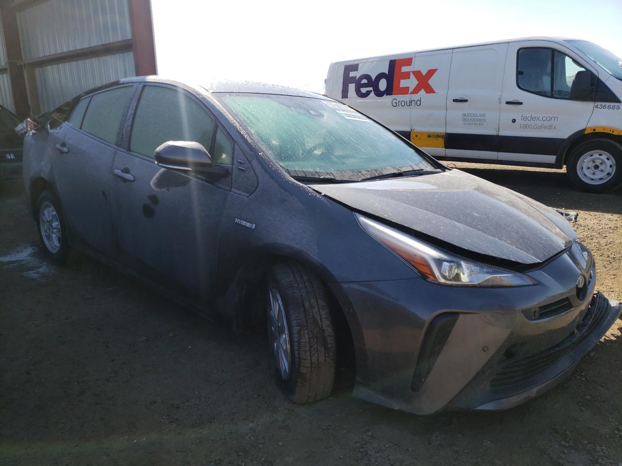 2022 Toyota Prius Night Shade Gray vin: JTDKAMFU2N3184225