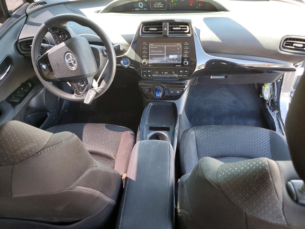2022 Toyota Prius Le Gray vin: JTDKAMFU2N3184225