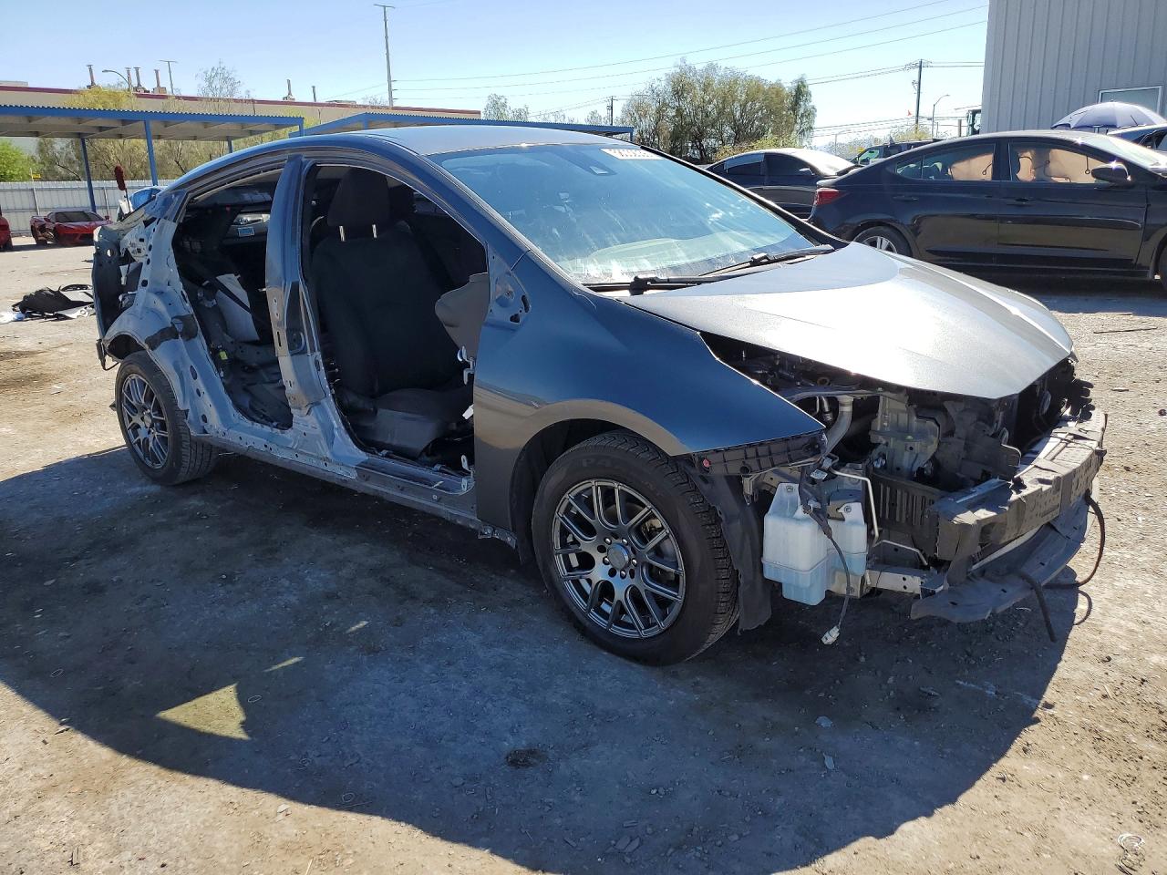2022 Toyota Prius Le Gray vin: JTDKAMFU2N3184225