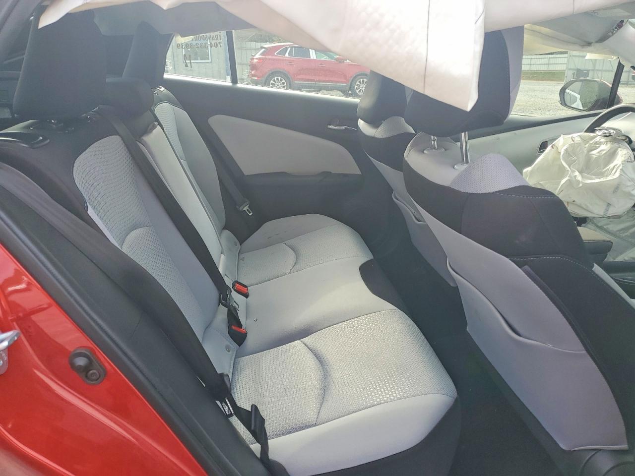 2022 Toyota Prius Hybird Red vin: JTDKAMFU6N3162096