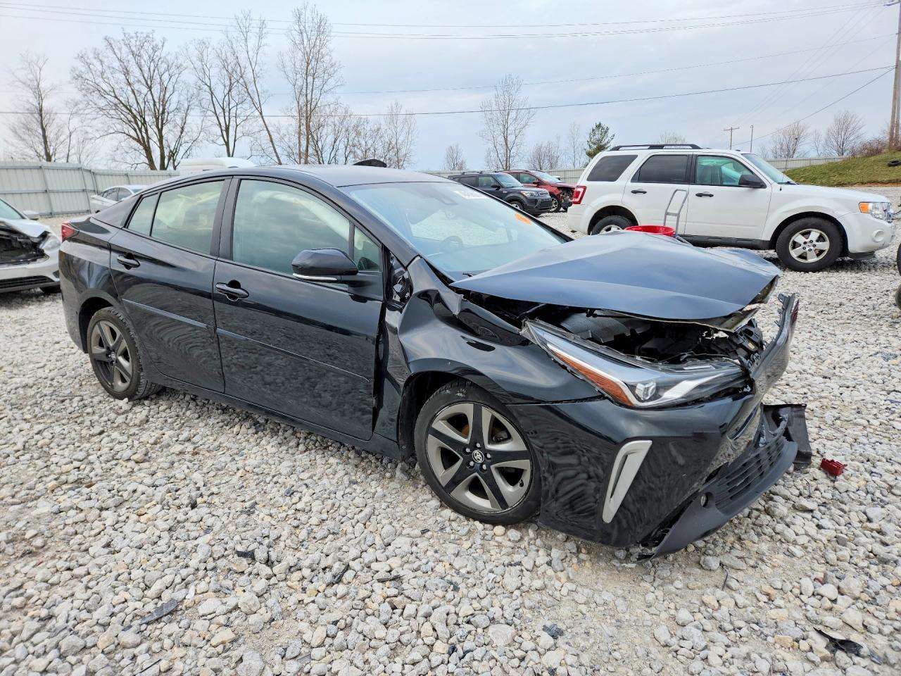 2022 Toyota Prius Limited Black vin: JTDKAMFU6N3169453