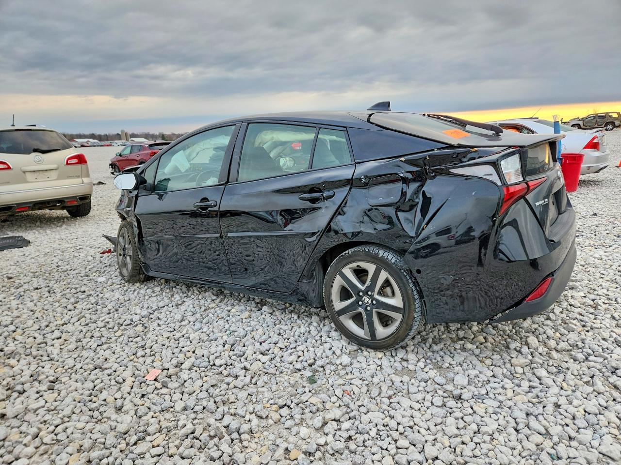 2022 Toyota Prius Limited Black vin: JTDKAMFU6N3169453