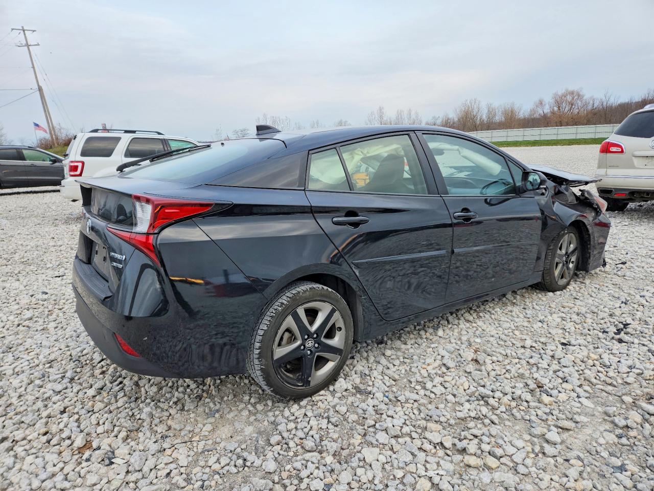 2022 Toyota Prius Limited Black vin: JTDKAMFU6N3169453