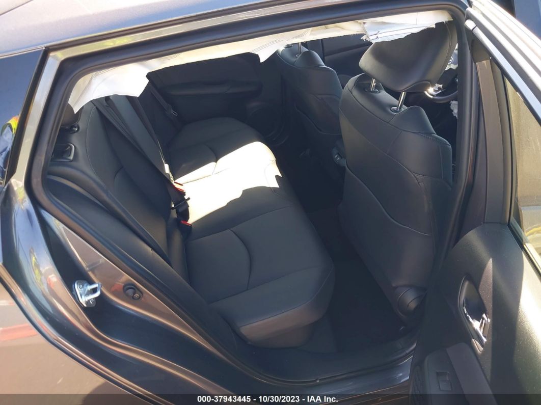 2021 Toyota Prius Xle Gray vin: JTDKAMFU7M3144074