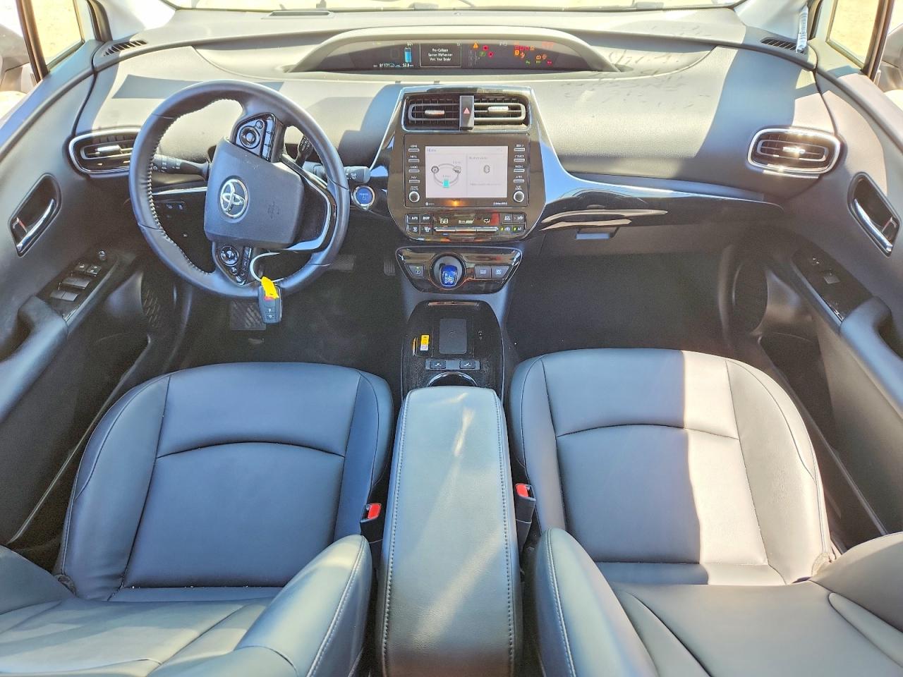 2022 Toyota Prius Xle White vin: JTDKAMFU8N3186156