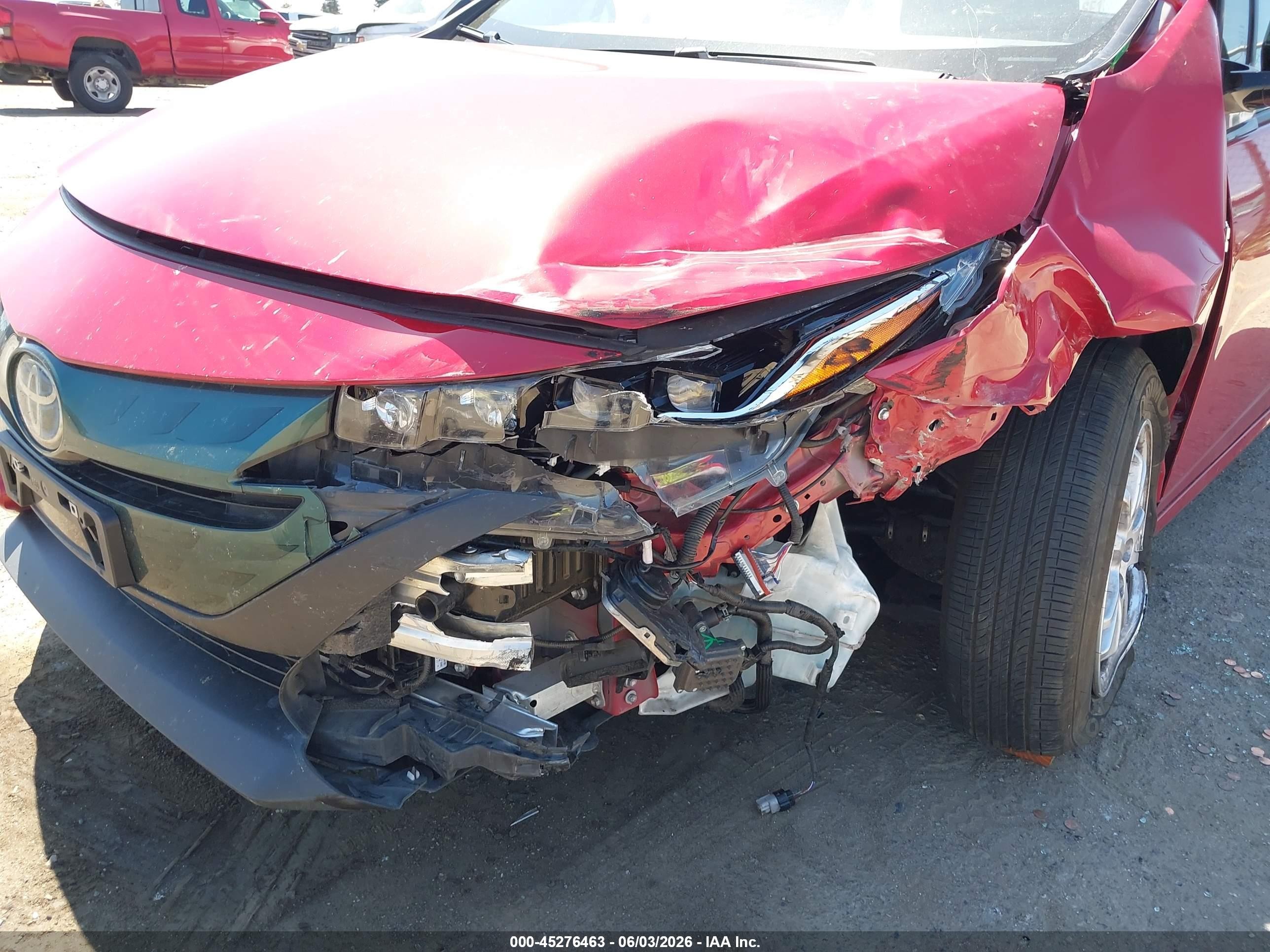 2020 Toyota Prius Prime Xle Красный vin: JTDKARFP1L3128295