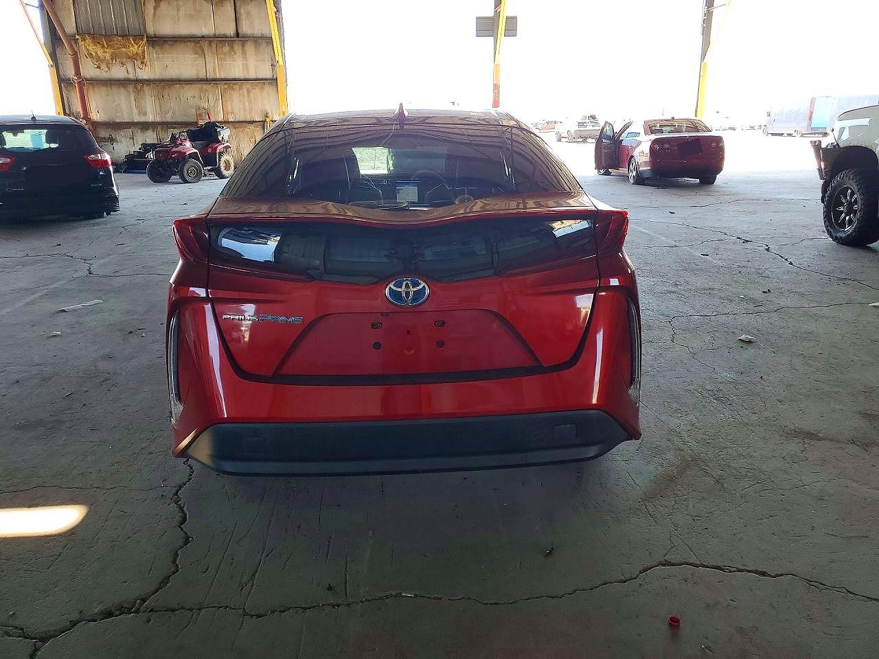 2017 Toyota Prius Prime Premium Maroon vin: JTDKARFP2H3008450