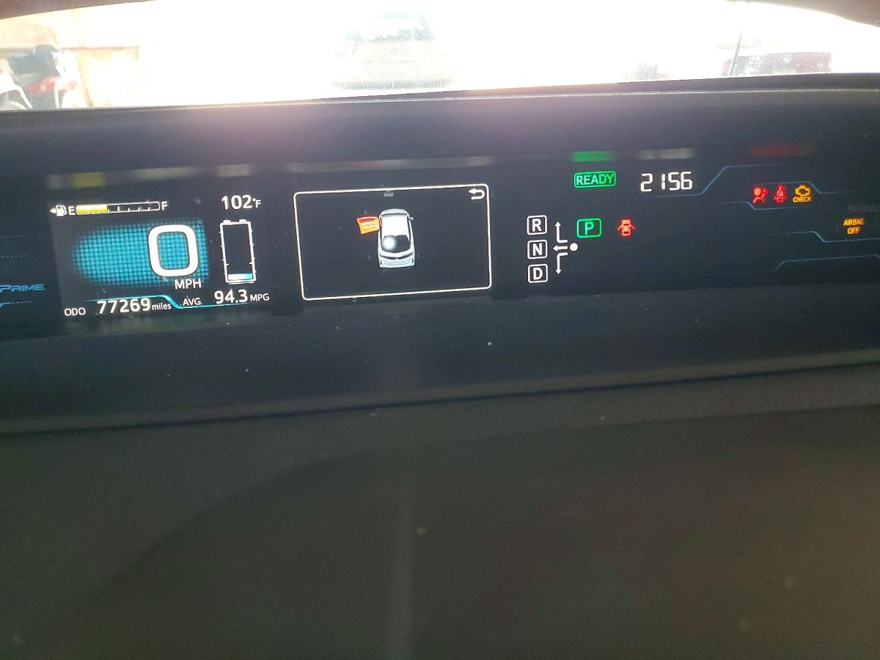 2017 Toyota Prius Prime Premium Maroon vin: JTDKARFP2H3008450