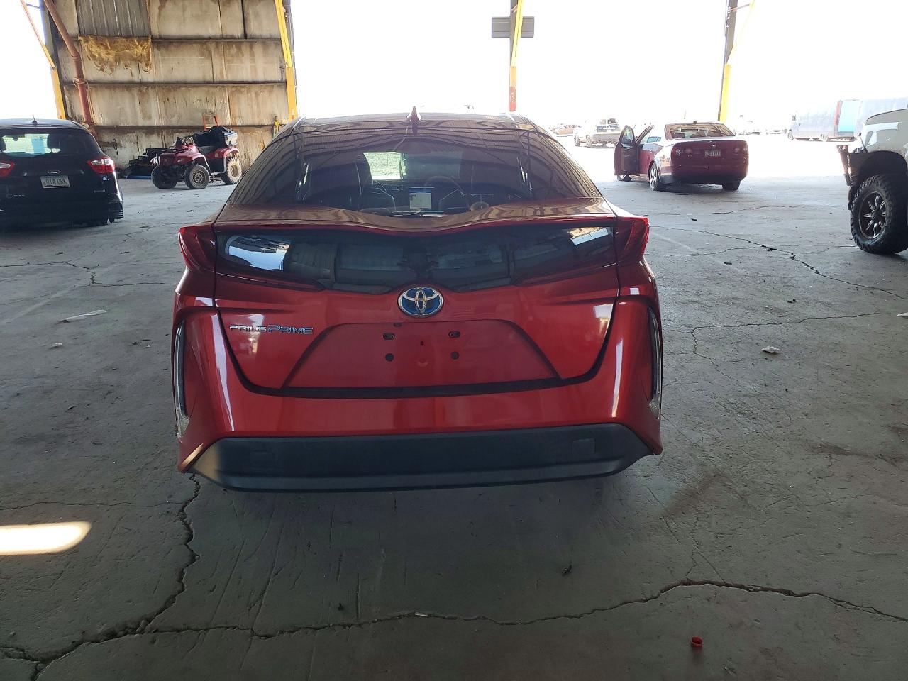 2017 Toyota Prius Prime Premium Maroon vin: JTDKARFP2H3008450