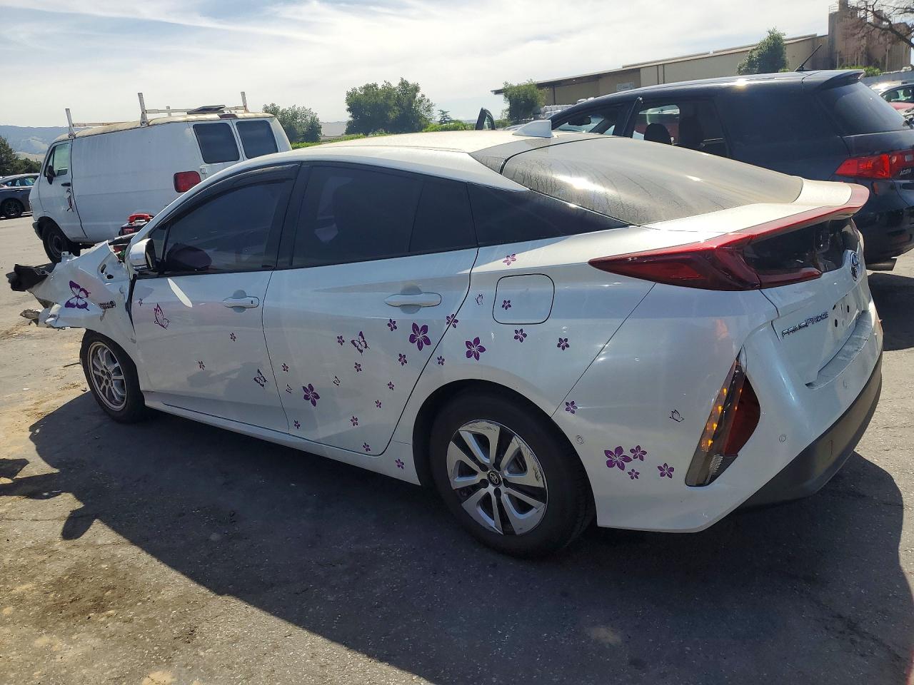 2017 Toyota Prius Prime Advanced Белый vin: JTDKARFP5H3060879