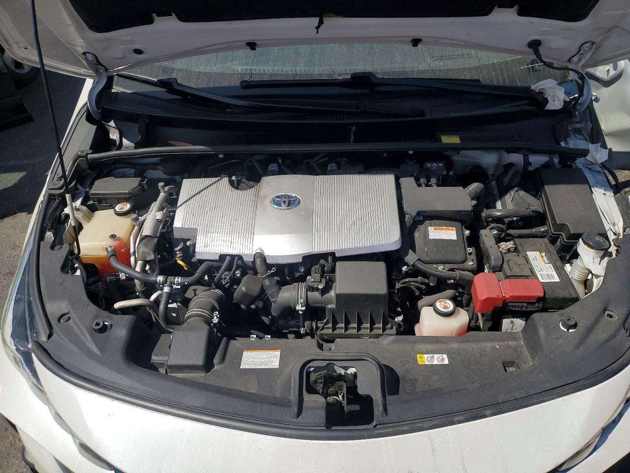 2017 Toyota Prius Prime Advanced Белый vin: JTDKARFP5H3060879