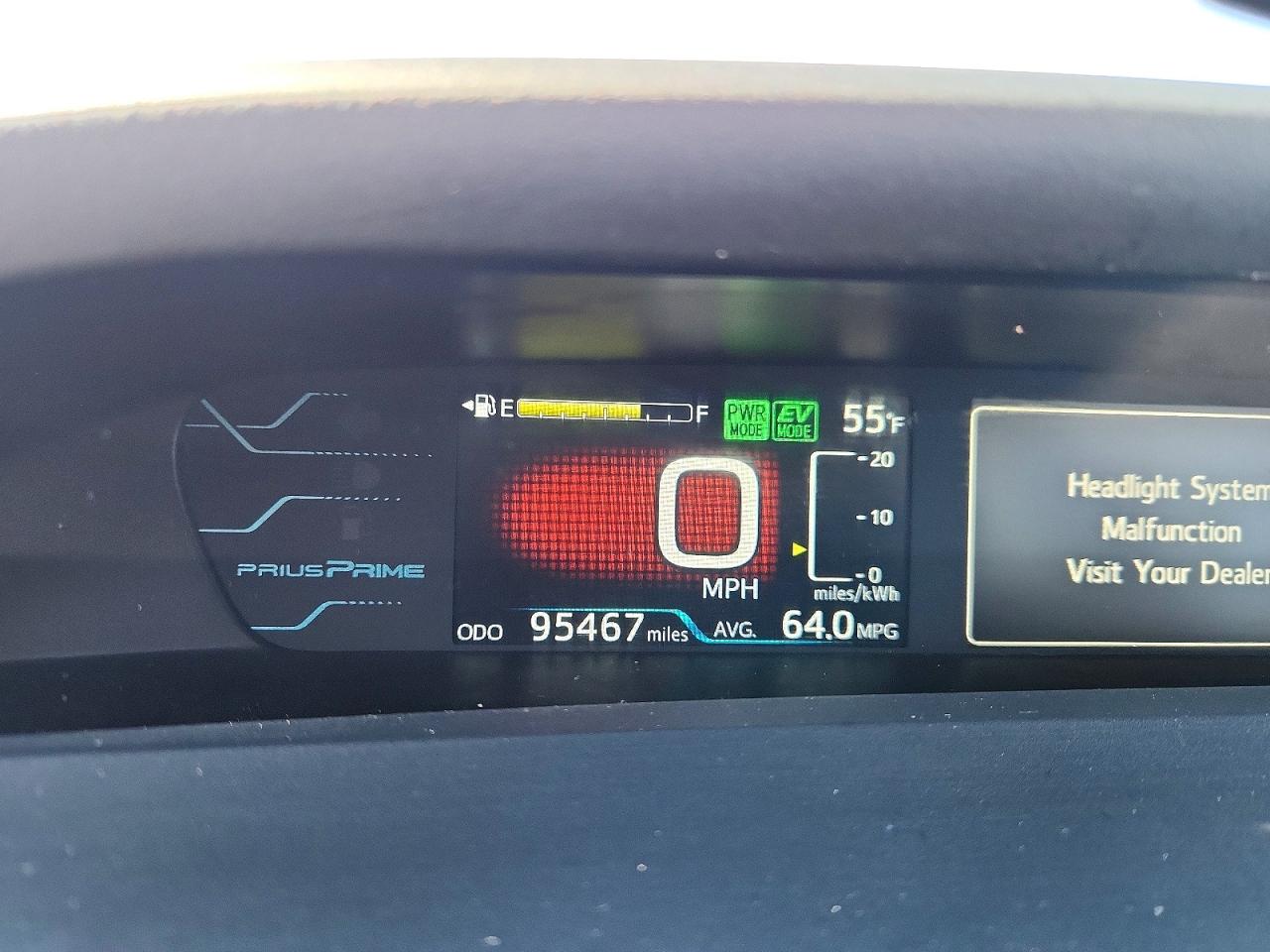 2017 Toyota Prius Prime Plus Gray vin: JTDKARFP6H3013313