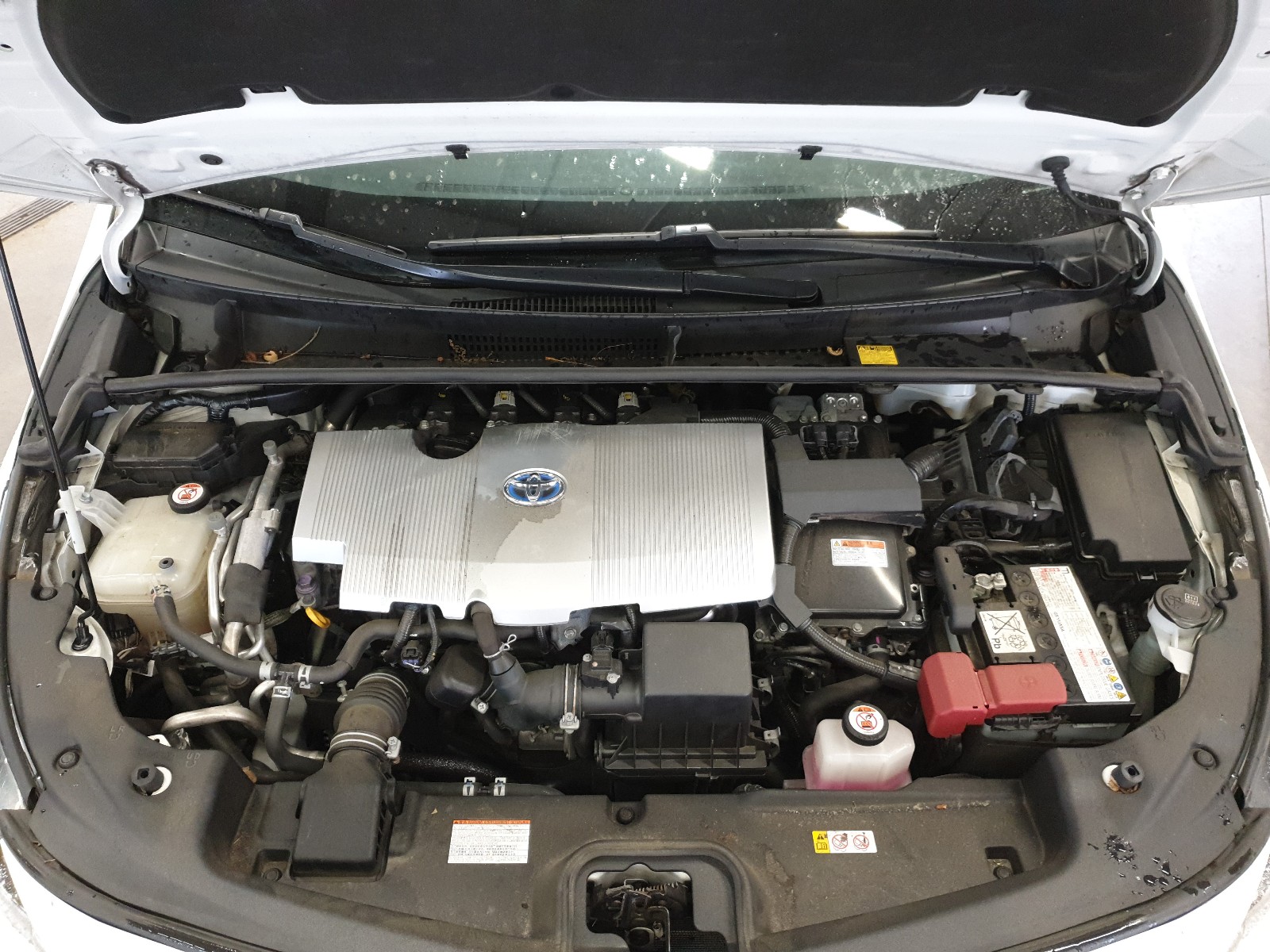2017 Toyota Prius Prime White vin: JTDKARFP6H3024019