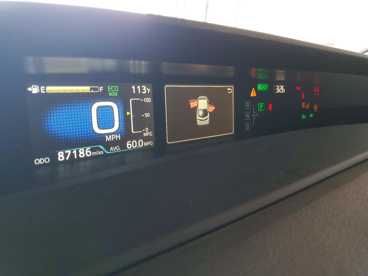 2019 Toyota Prius Prime Advanced Gray vin: JTDKARFP7K3108535