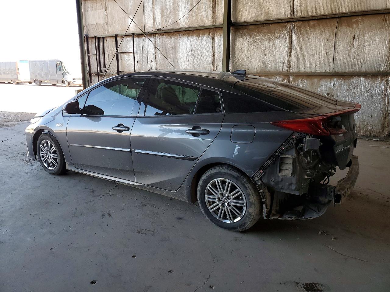 2019 Toyota Prius Prime Advanced Gray vin: JTDKARFP7K3108535