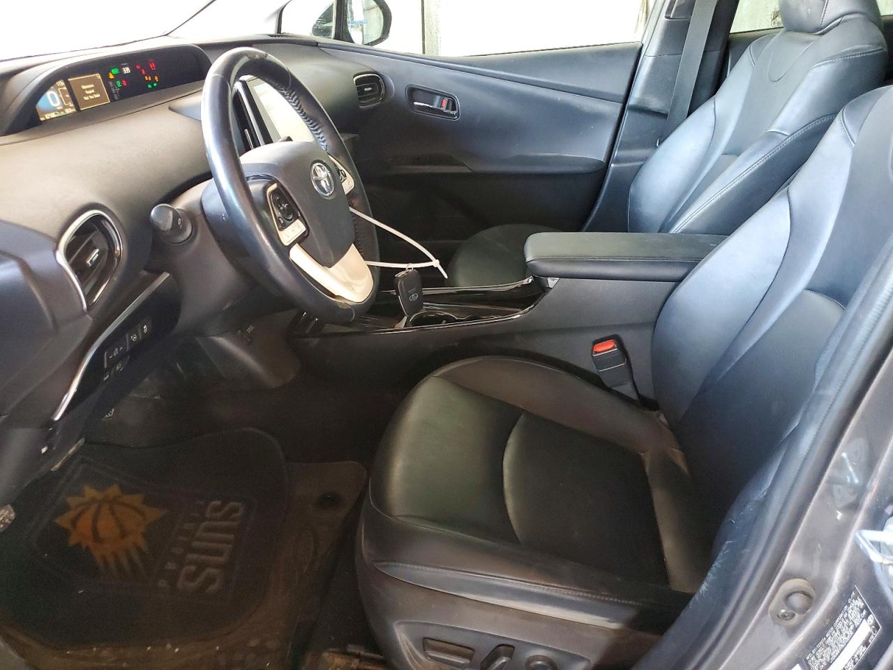 2019 Toyota Prius Prime Advanced Gray vin: JTDKARFP7K3108535