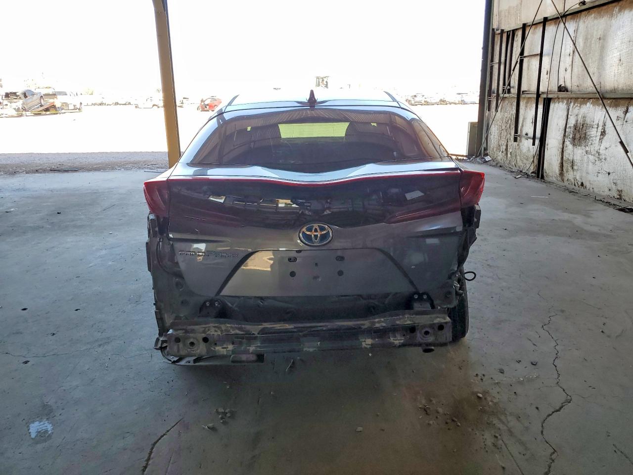 2019 Toyota Prius Prime Advanced Gray vin: JTDKARFP7K3108535