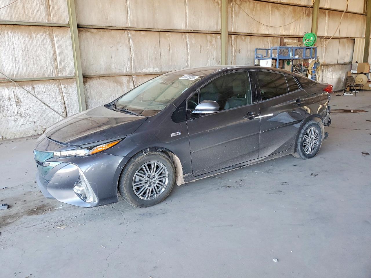 2019 Toyota Prius Prime Advanced Gray vin: JTDKARFP7K3108535